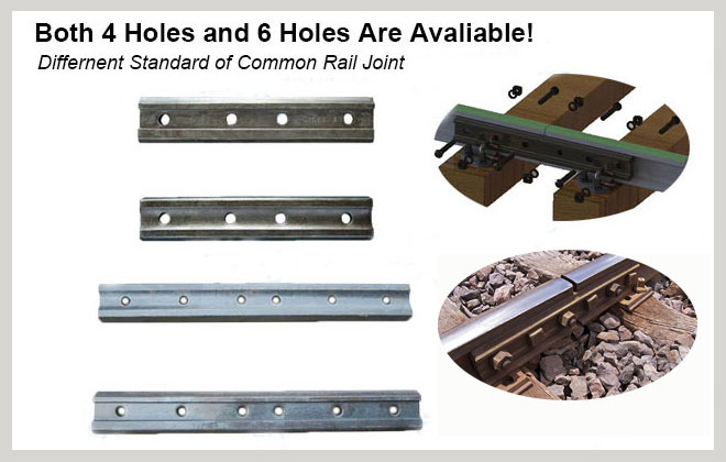 Rail Track Components- Steel Rail, Rail joint, Fish Bolt, Railroad