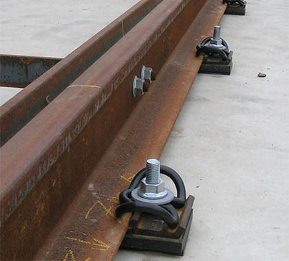 the function of rail fastening system